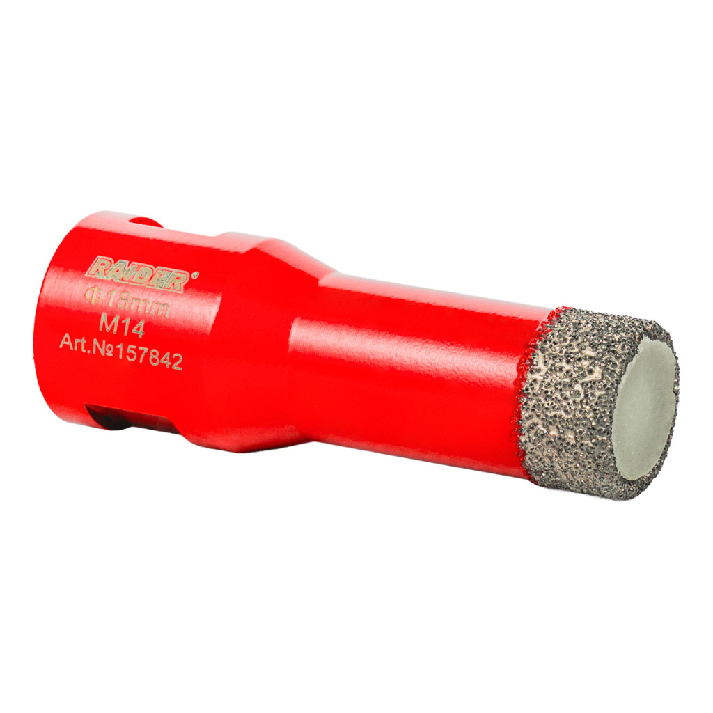 Боркорона Diamond Dry M14 ø18mm – Raider Power Tools – снимка 1