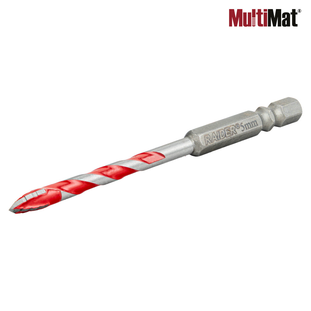 Свредло MultiMat 4Cut Ø5x97 mm – Raider Power Tools – снимка 1