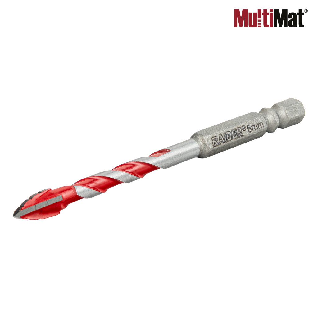 Свредло MultiMat 4Cut Ø6x100 mm – Raider Power Tools – снимка 1