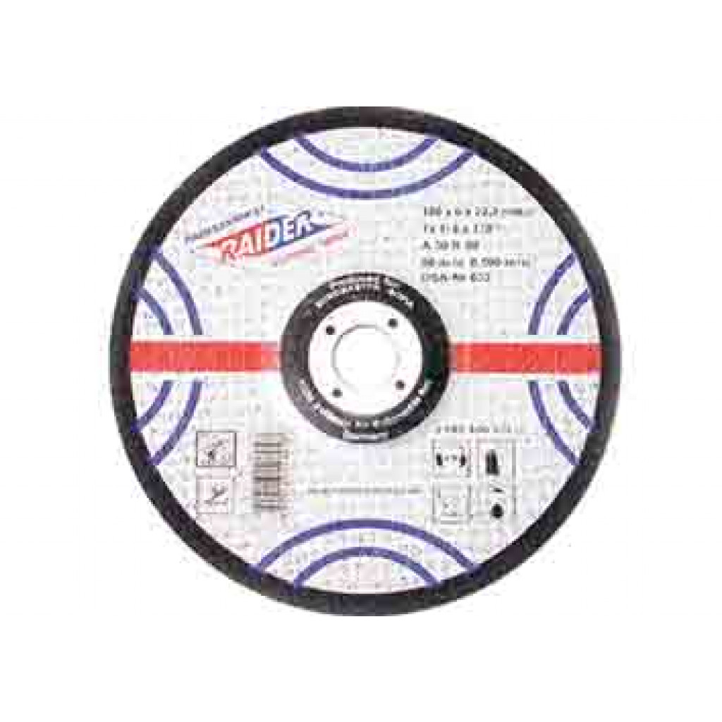 Диск за шлайфане 180х6х22.2mm – Raider Power Tools – снимка 1