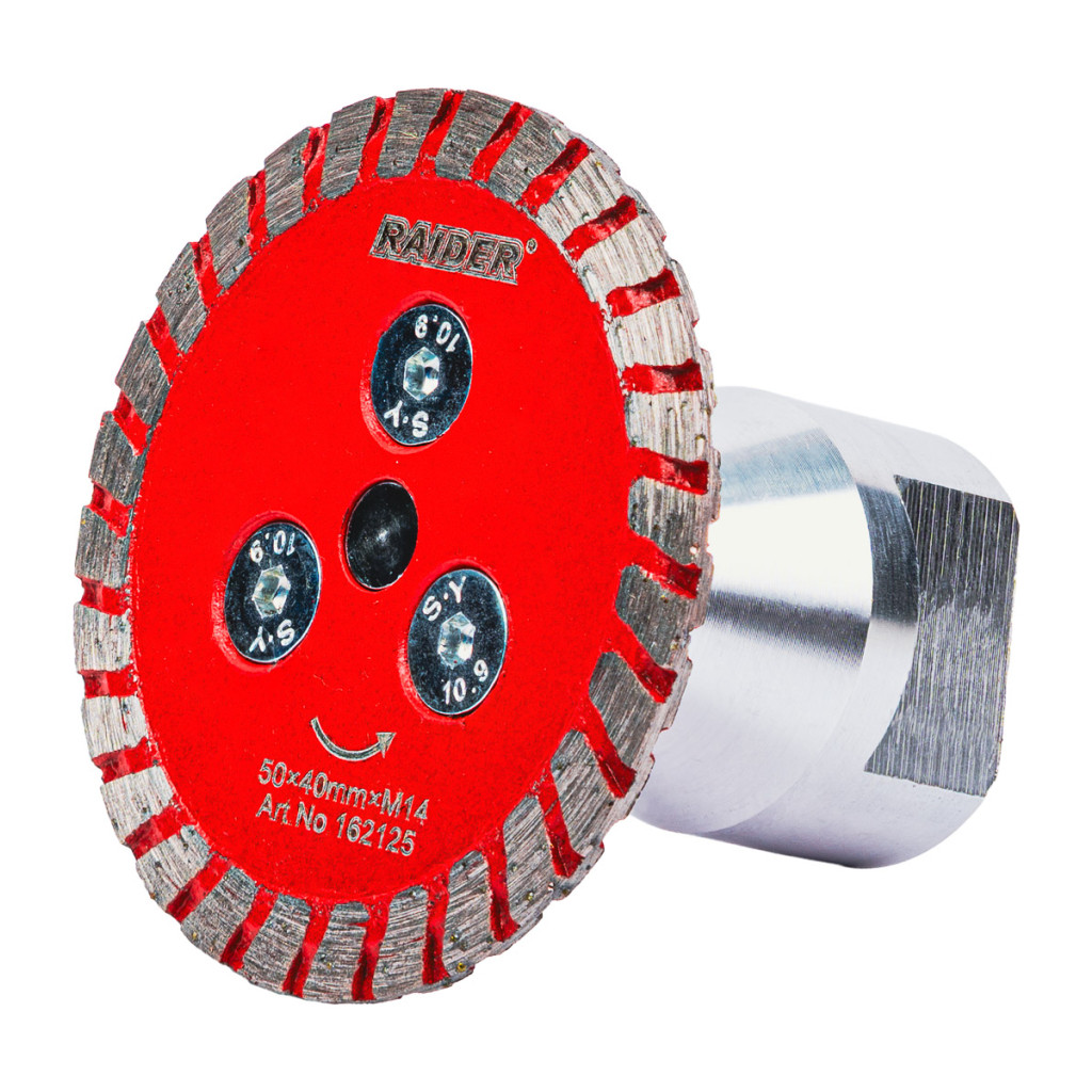 Диск Диамантен 50×40mm x M14 сет – Raider Power Tools – снимка 1
