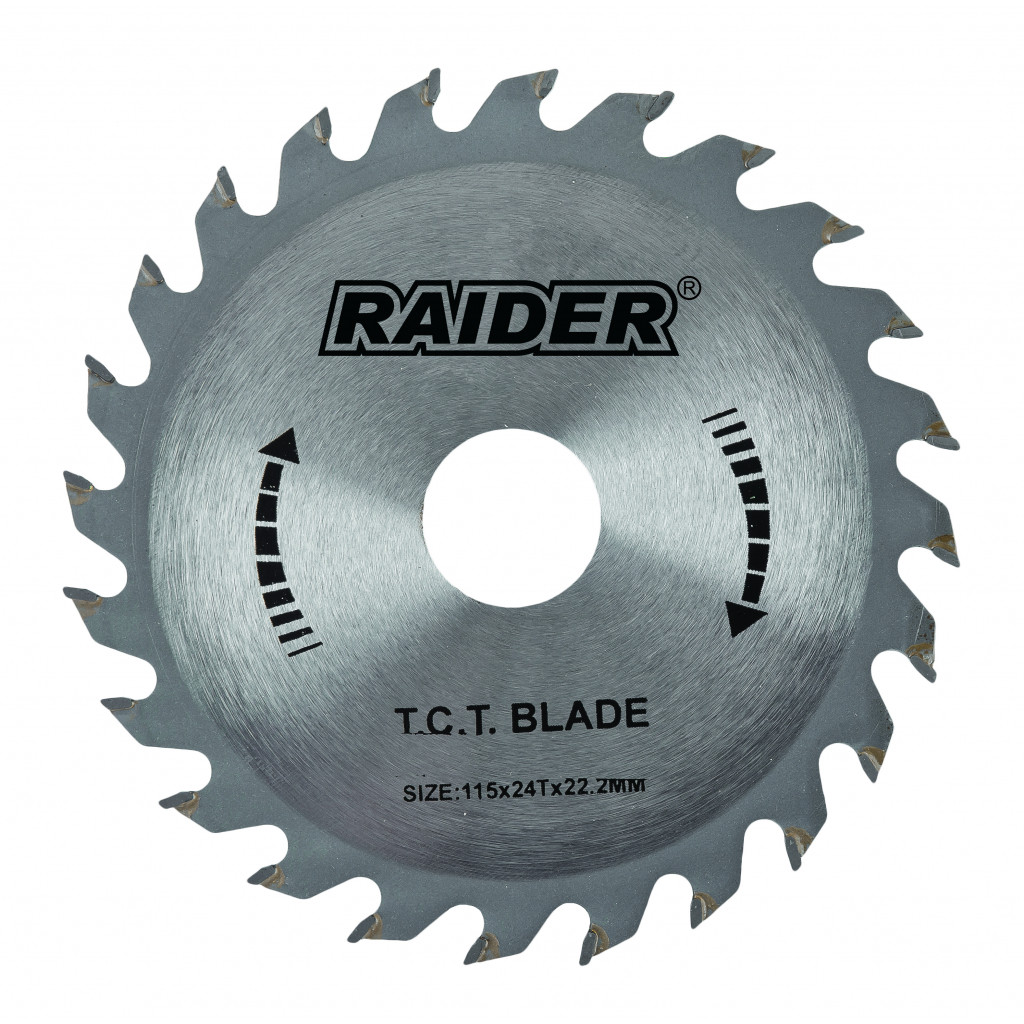 Диск за циркуляр 115х24Tх22.2mm RAIDER RD-SB13 – Raider Power Tools – снимка 1