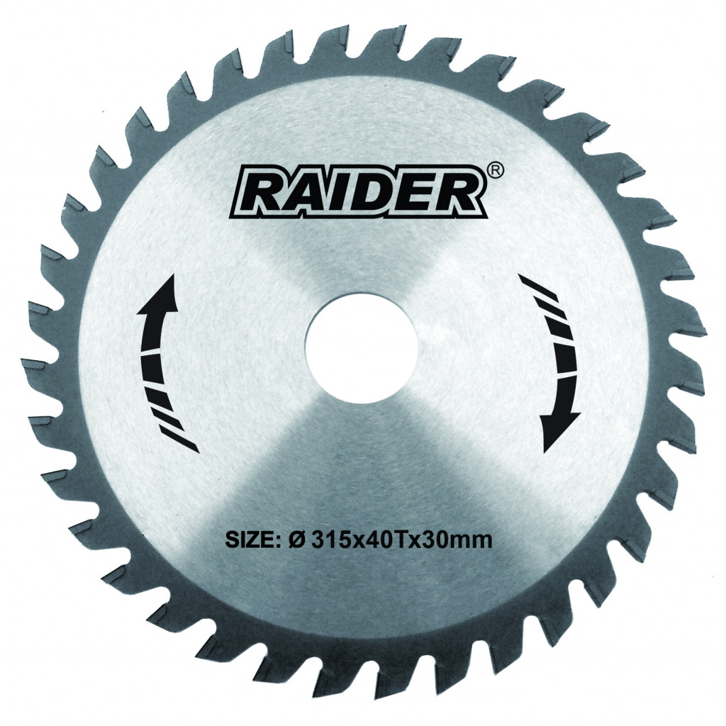 Диск за циркуляр 315х40Тх30.0mm RAIDER RD-SB26 – Raider Power Tools – снимка 1
