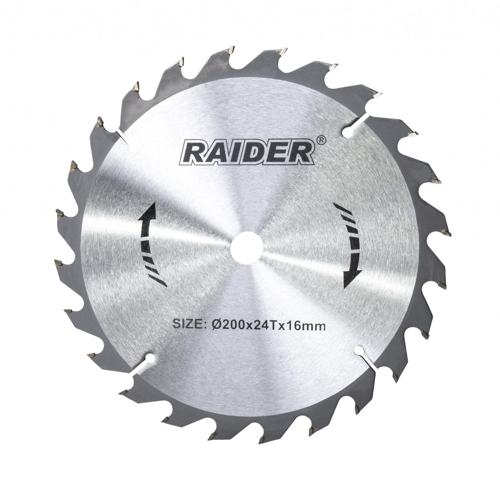 Диск за циркуляр 200х24Tх16.0mm – Raider Power Tools – снимка 1
