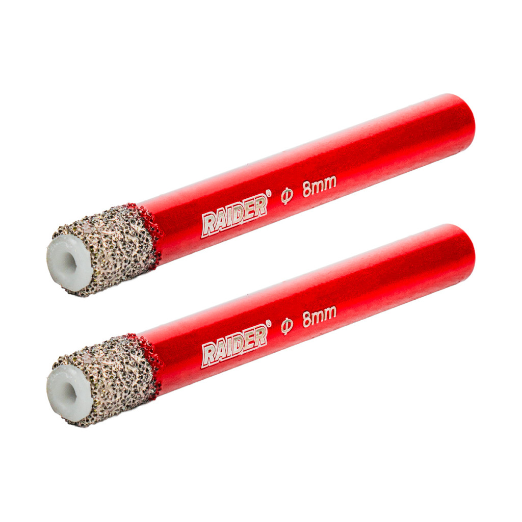 Боркорона Diamond Dry за бормашина Ø8mm – Raider Power Tools – снимка 1