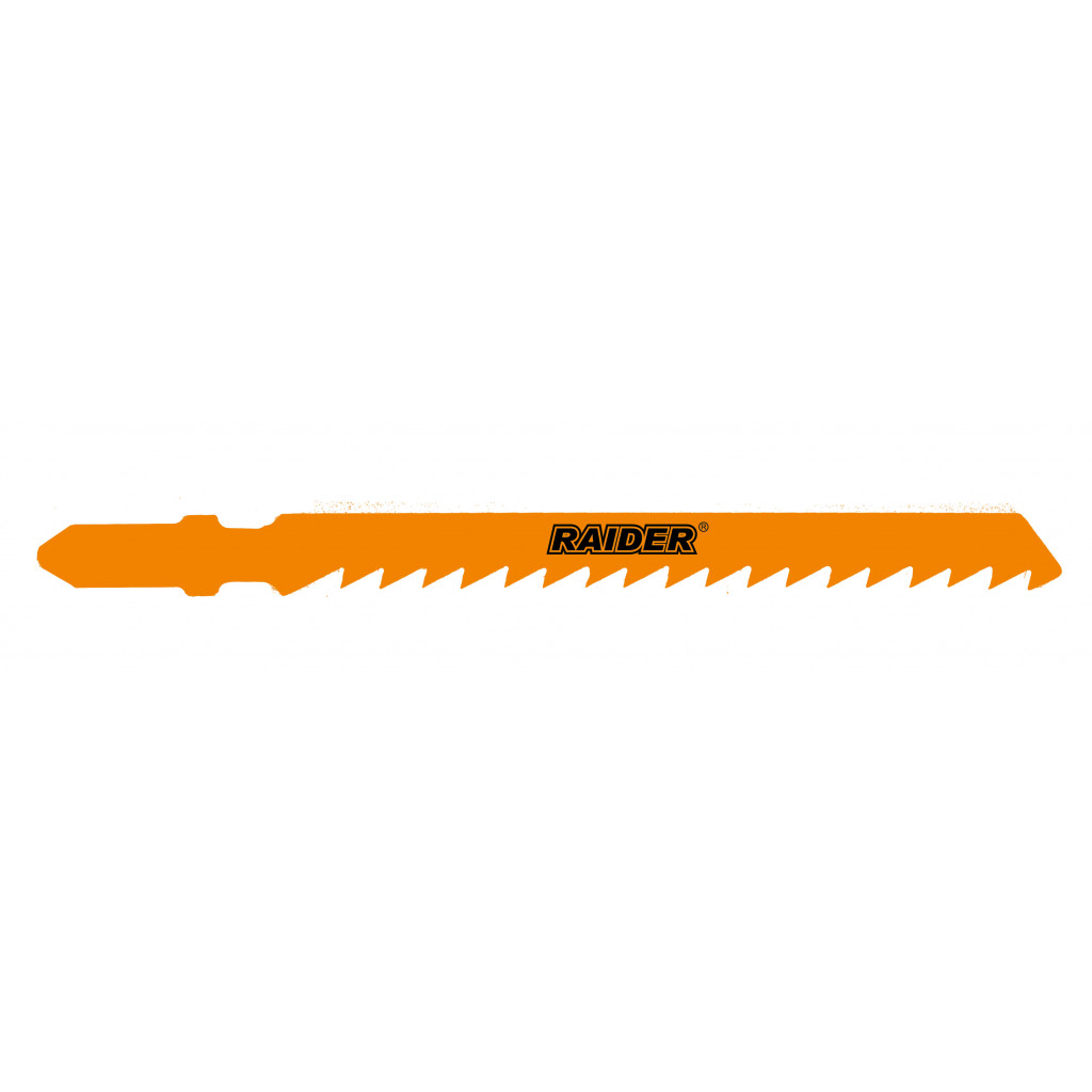 Нож за прободен трион дърво "Т" 8tpi 5бр – Raider Power Tools – снимка 1