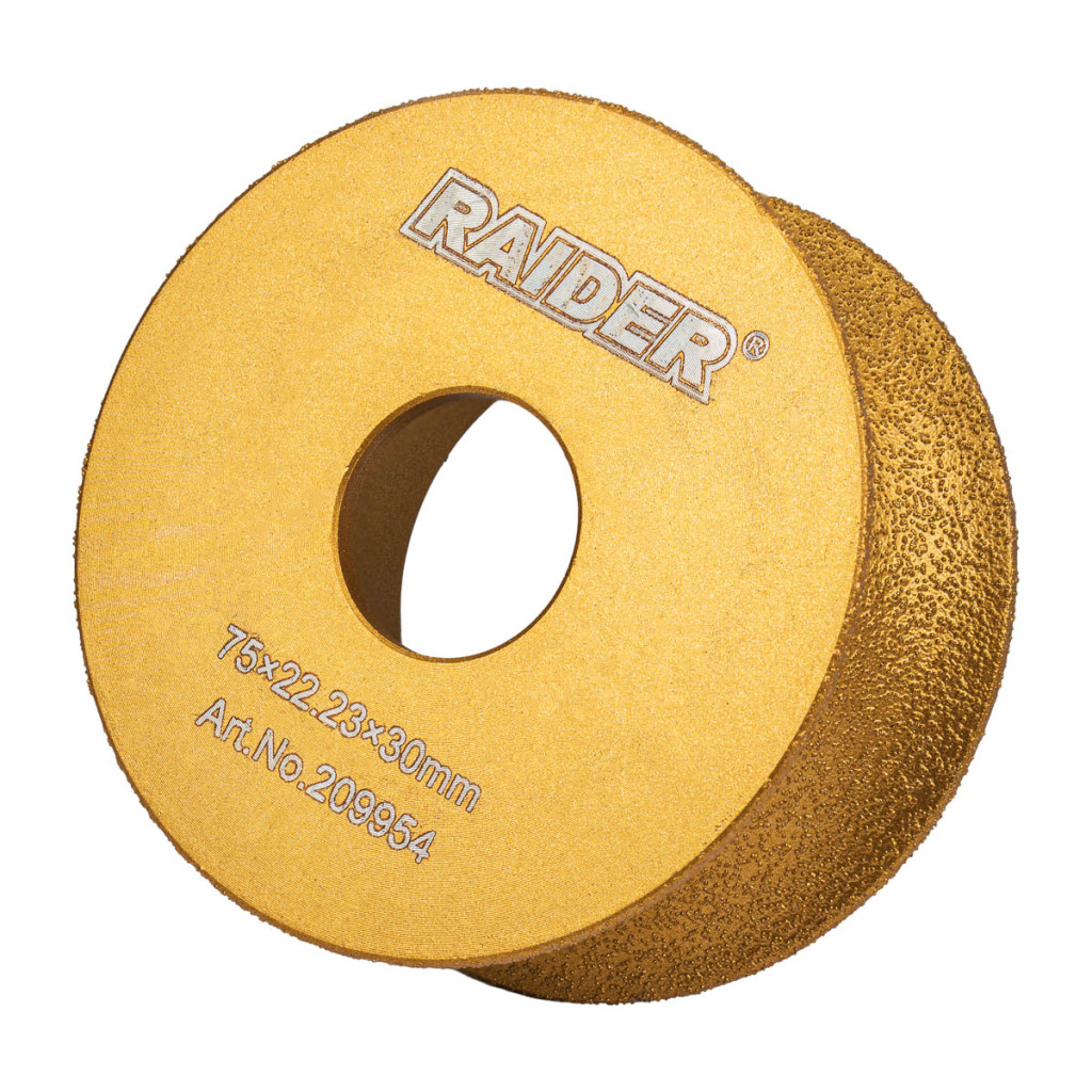 Диск диамантен за кръглo шлайфане ръбове 30mm – Raider Power Tools – снимка 1