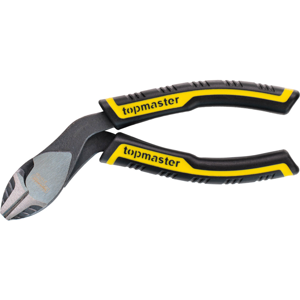 Клещи резачки с извита глава трето поколение 180 mm Topmaster Professional