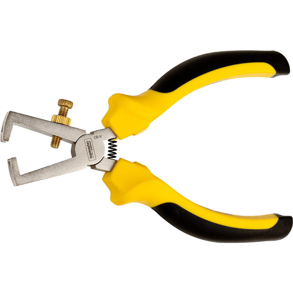 Клещи за почистване на кабел 170mm CR-V Topmaster Professional