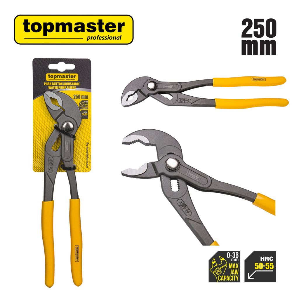 Клещи гарга 250mm усилени TMP – Top Master Pro – снимка 1