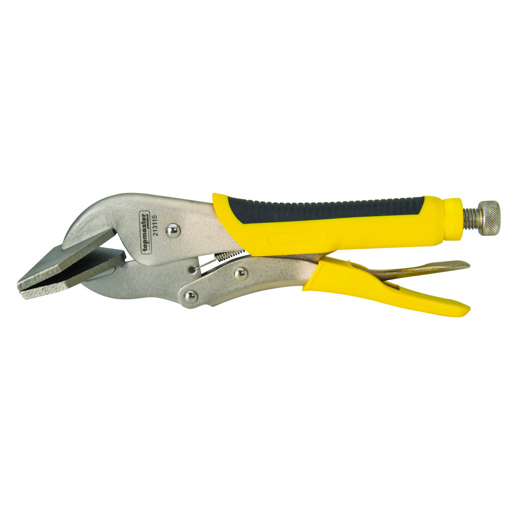Клещи чирак заваръчни плоски 230mm CR-V Topmaster Professional – Top Master Pro – снимка 1