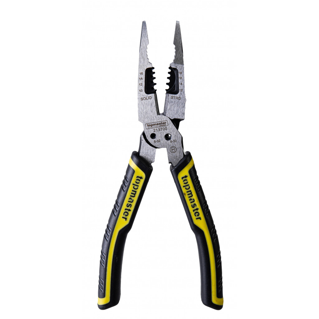 Клещи островърхи мултифункционални 6 в 1 210 mm Topmaster Professional – Top Master Pro – снимка 1