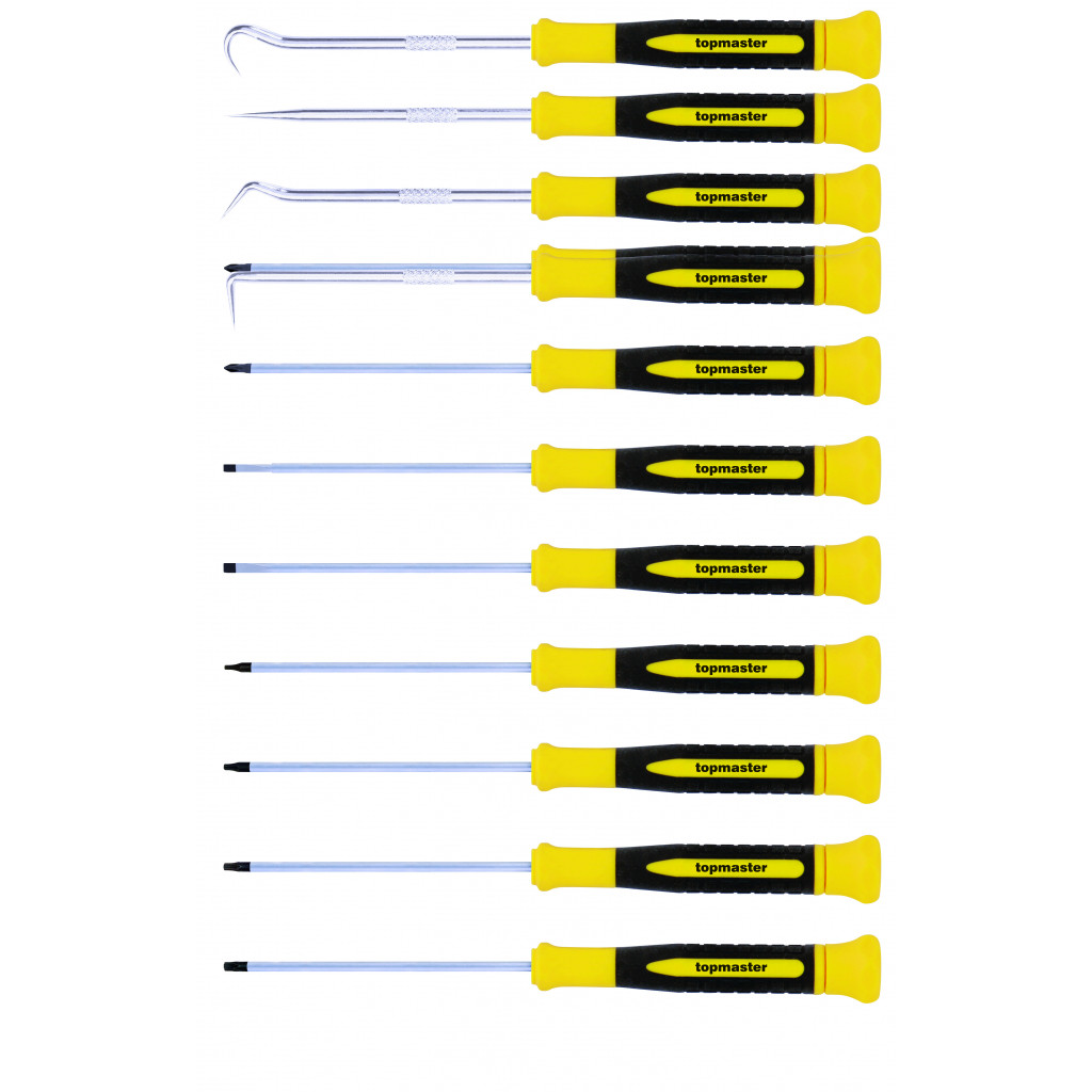 Отверки прецизни к-т 12бр Topmaster Professional