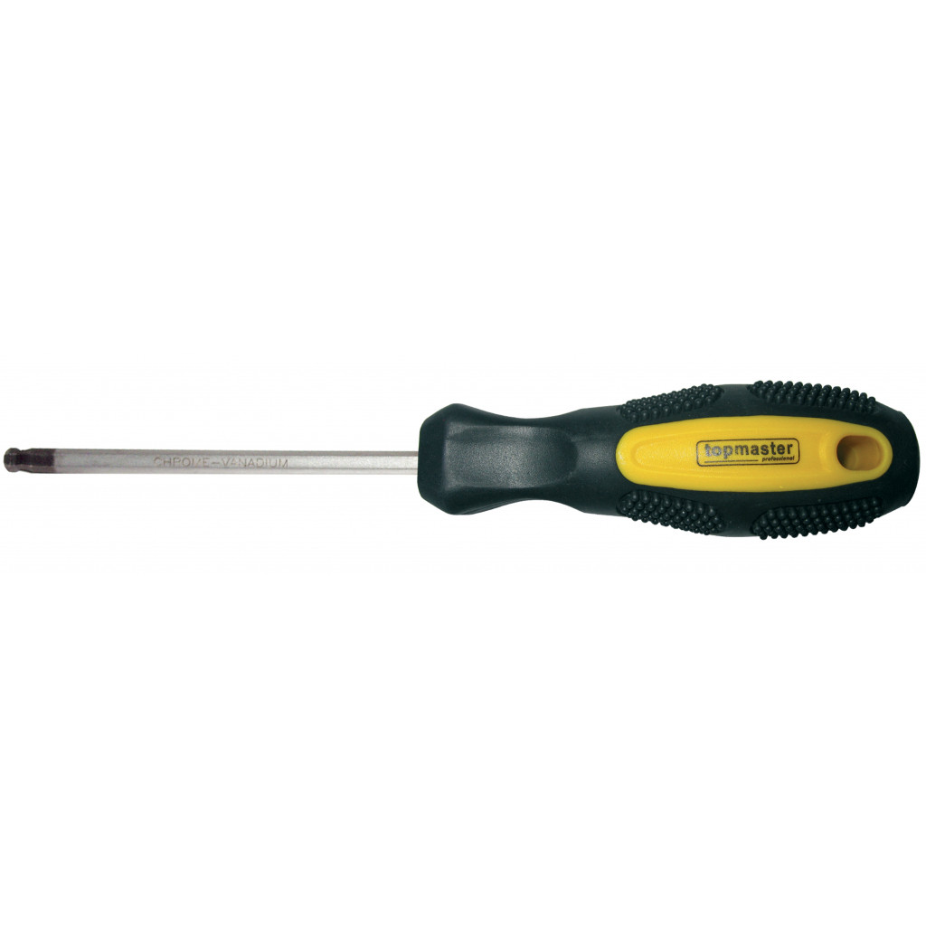 Отвертка шестогр. топче 3.0х75mm CR-V Topmaster Professional