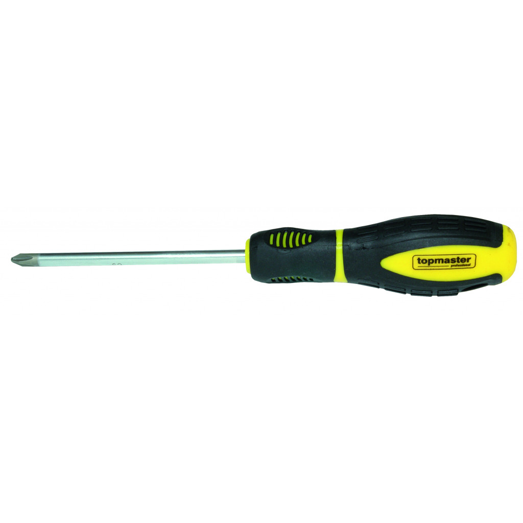 Отвертка кръстата Ph0 3х 75mm S2 Topmaster Professional