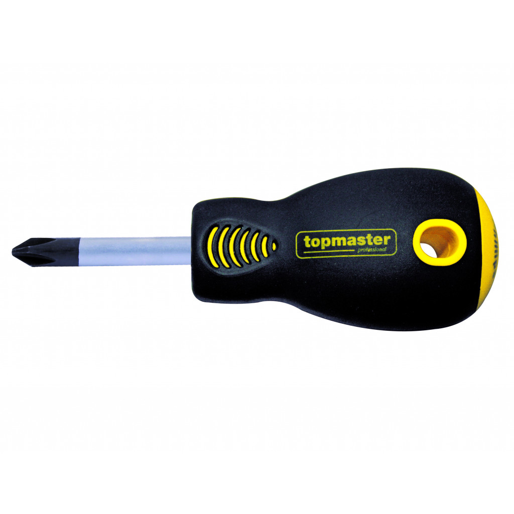 Отвертка кръстата Ph2 х 38mm SVCM Topmaster Professional – Top Master Pro – снимка 1