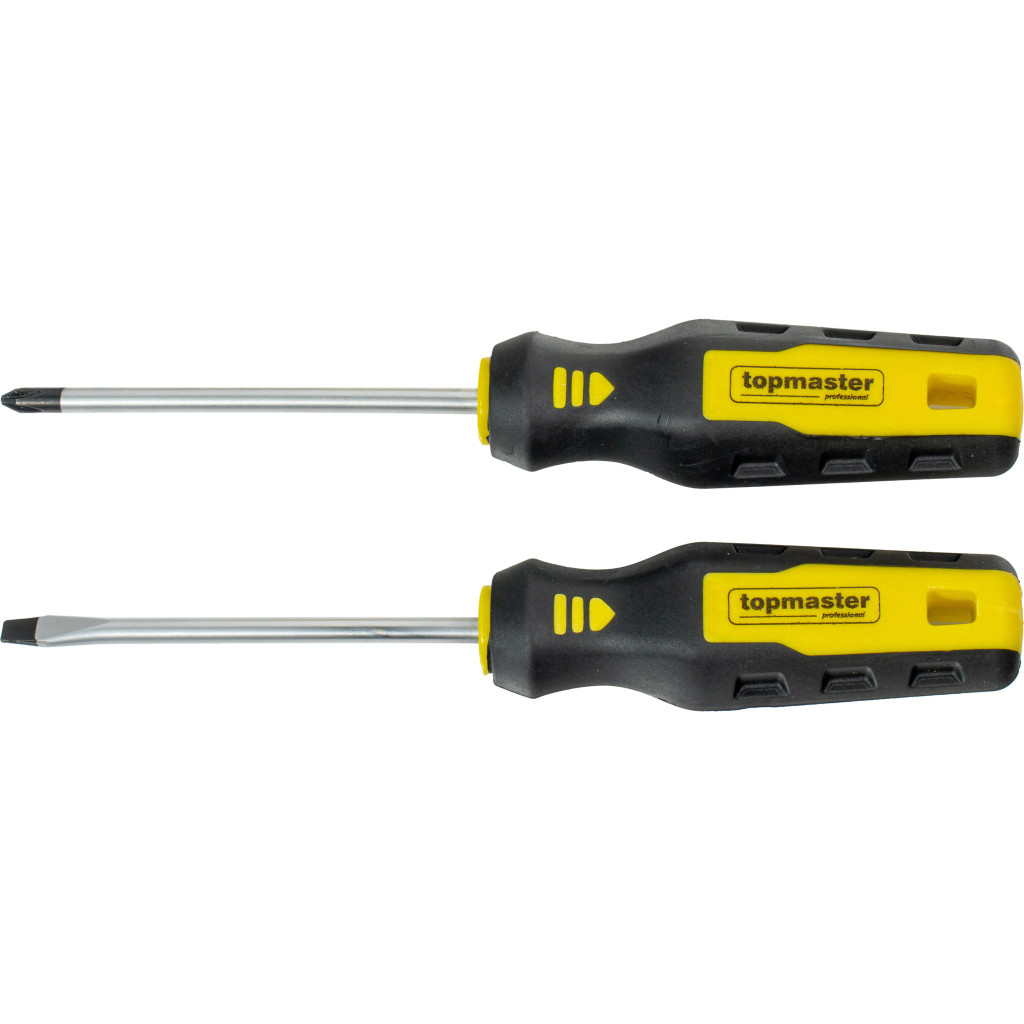 Комплект отвертки SMART PH2, SL5, 2 бр. Topmaster Professional – Top Master Pro – снимка 1