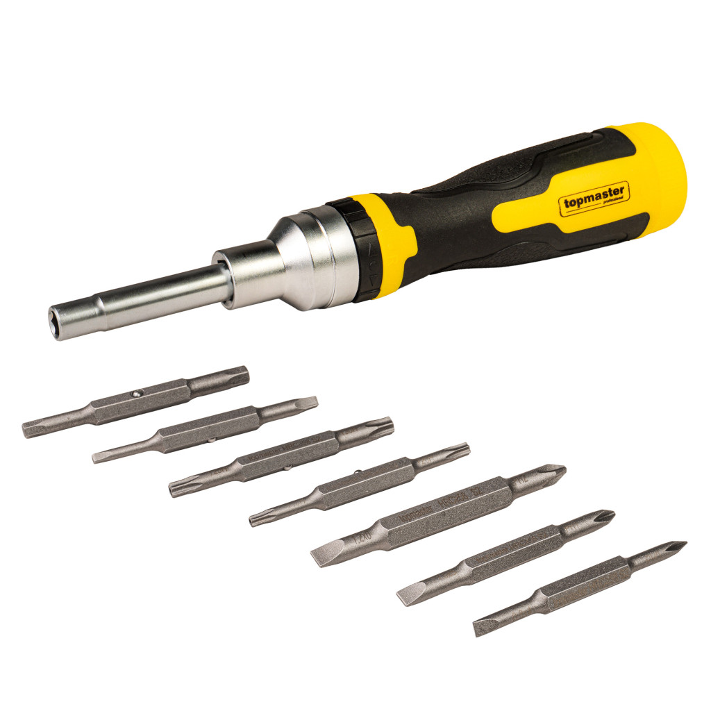 Отвертка с тресчотка 16 в 1 Topmaster Professional – Top Master Pro – снимка 1