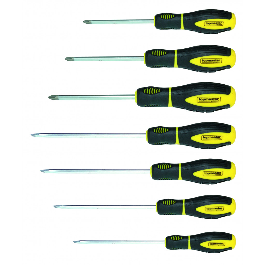Отвертки к-т 7бр S2 Topmaster Professional – Top Master Pro – снимка 1