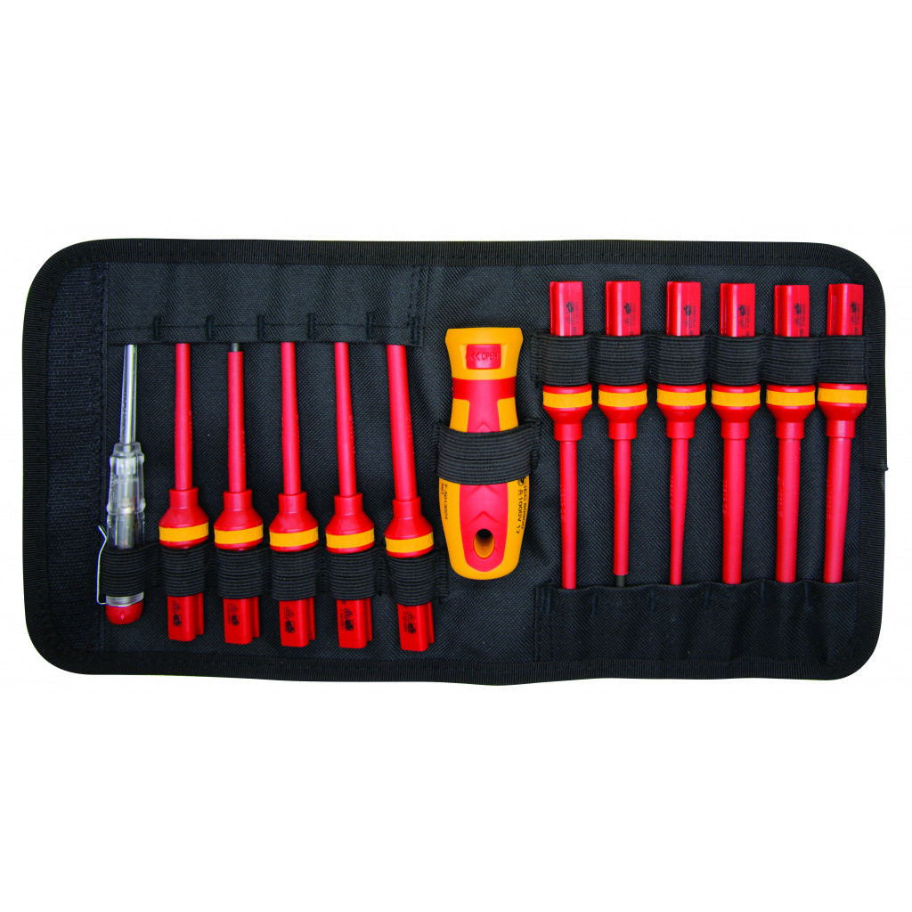 Отвертки изолирани VDE к-т 13бр Topmaster Professional