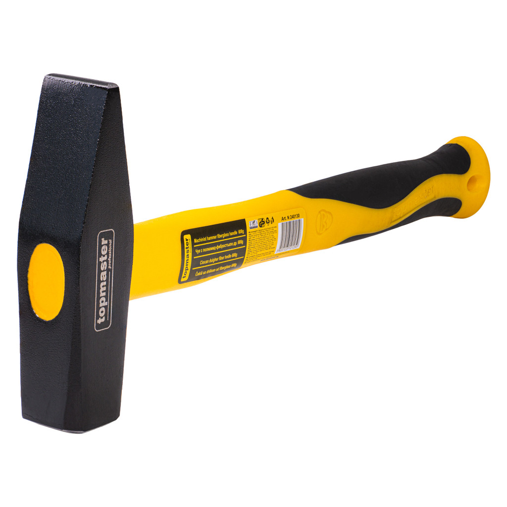 Чук дръжка фибростъкло 1000g Topmaster Professional DIN 1041