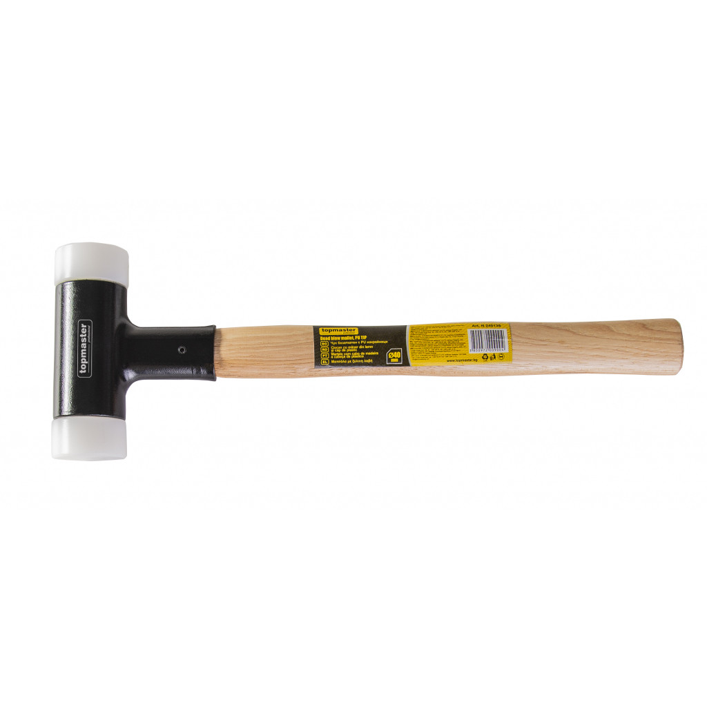 Чук безоткатен с PU накрайници 40mm Topmaster Professional – Top Master Pro – снимка 1