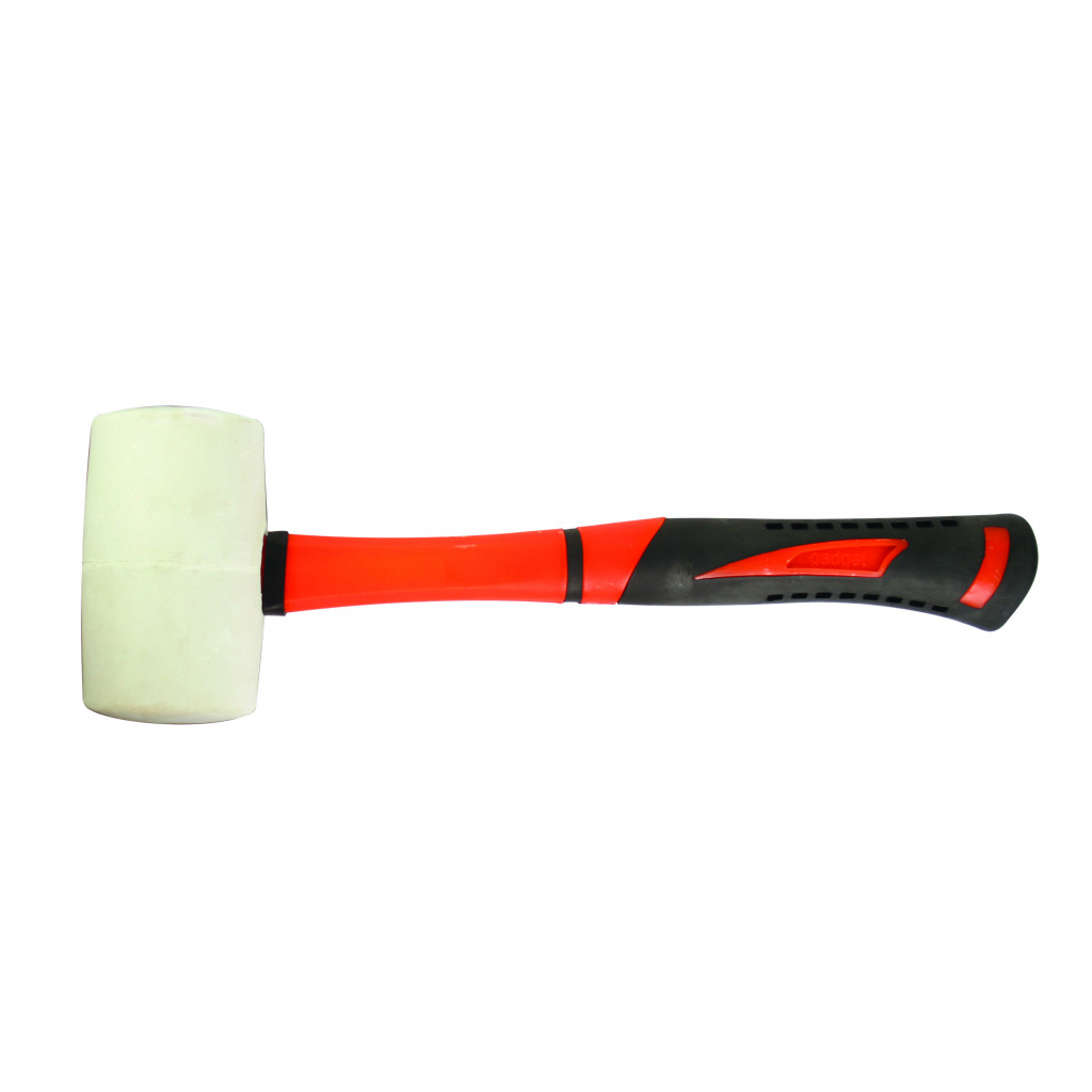 Чук гумен с дръжка TPR бял 680g GADGET – Gadget – снимка 1