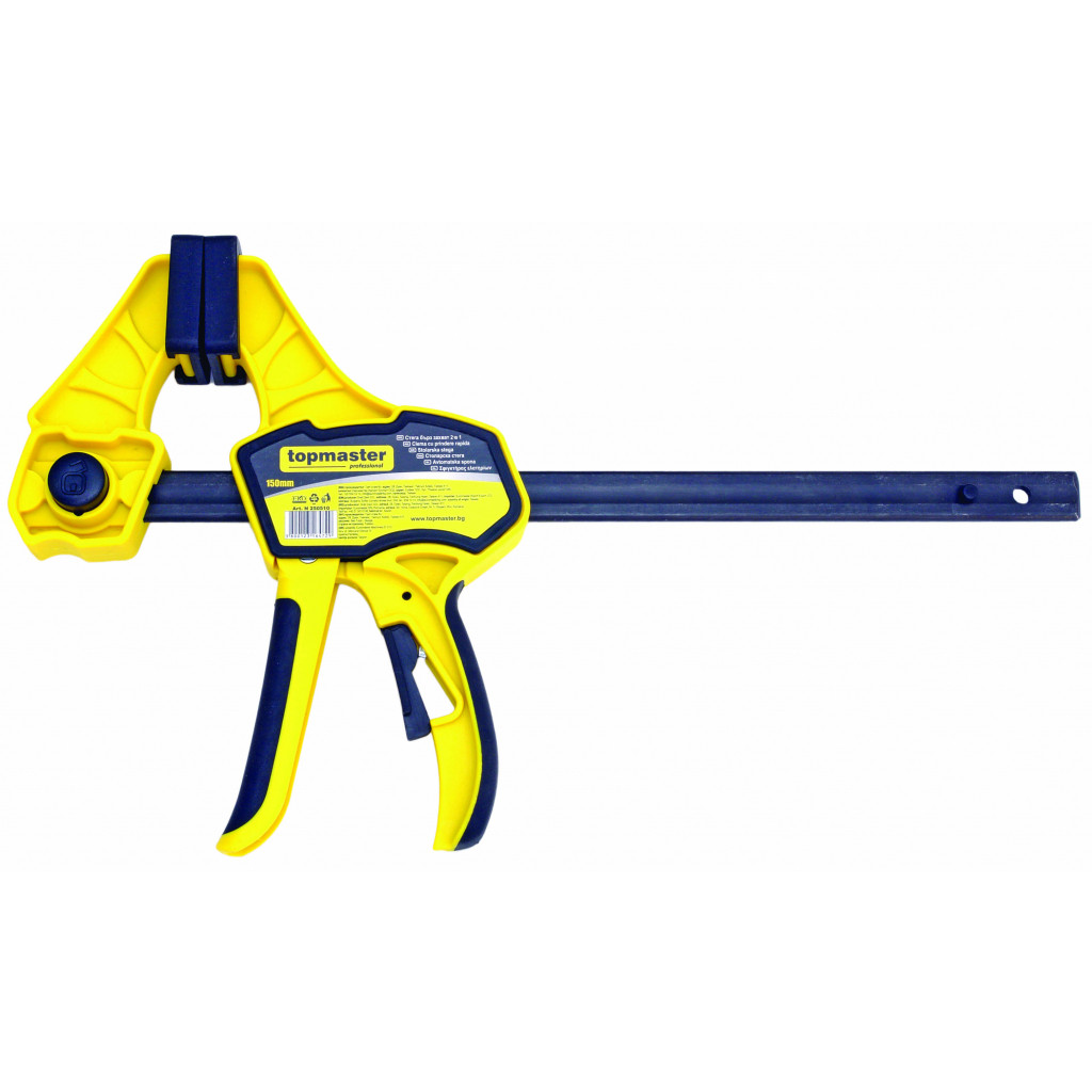 Стяга бърз захват 2 в 1 трето поколение 150mm Topmaster Professional – Top Master Pro – снимка 1