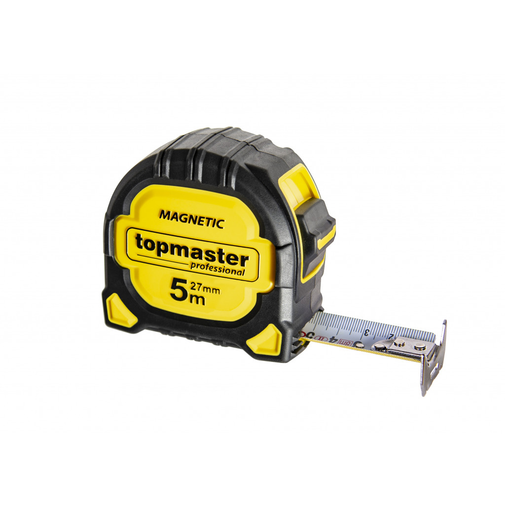 Ролетка магнитна SB трето поколение 5m x27mm Topmaster Professional