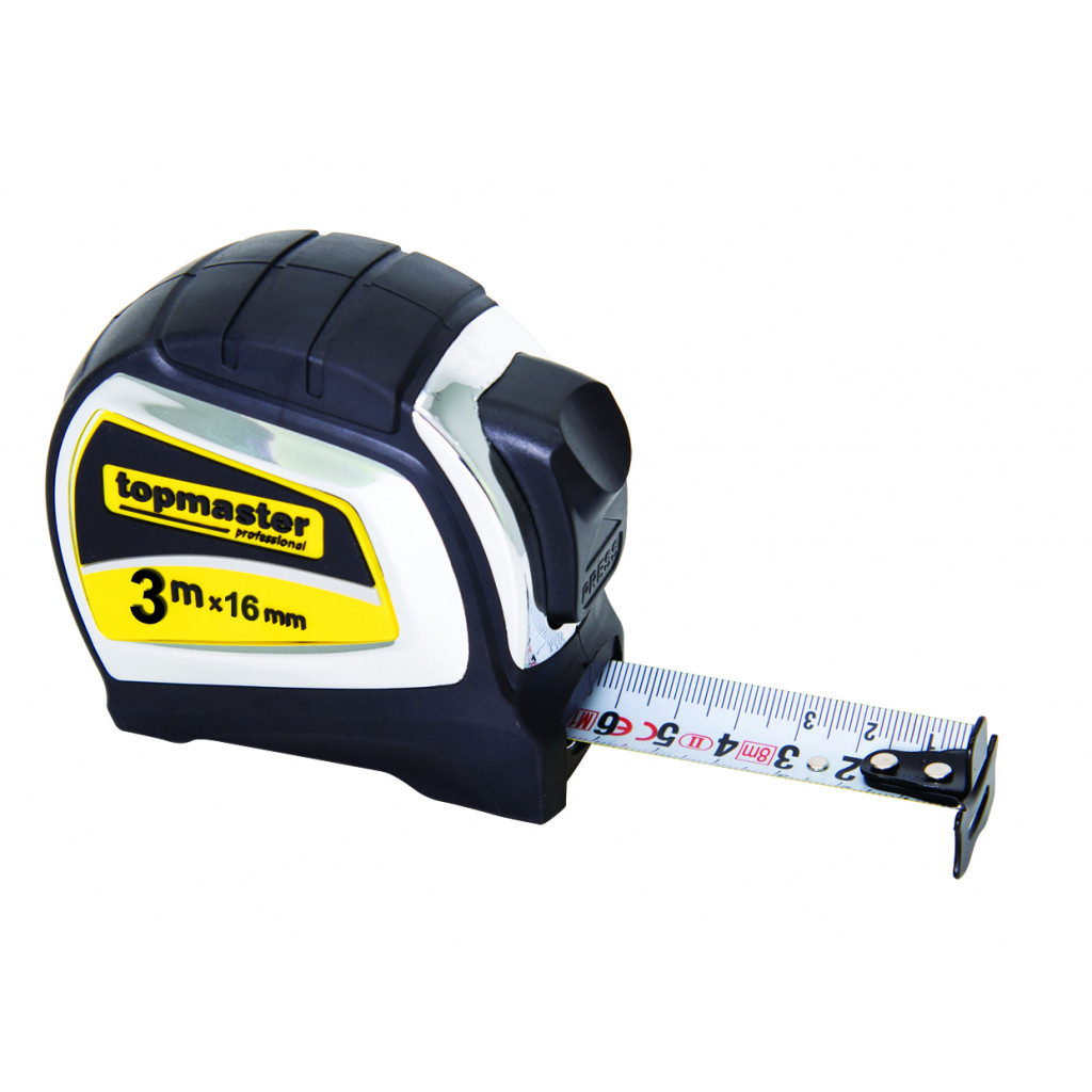 Ролетка Auto Stop NB второ поколение 3m x16mmTopmaster Professional