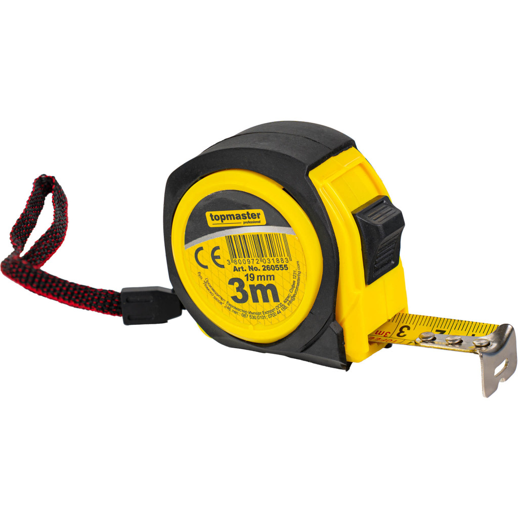 Ролетка SMART 3m Topmaster Professional – Top Master Pro – снимка 1