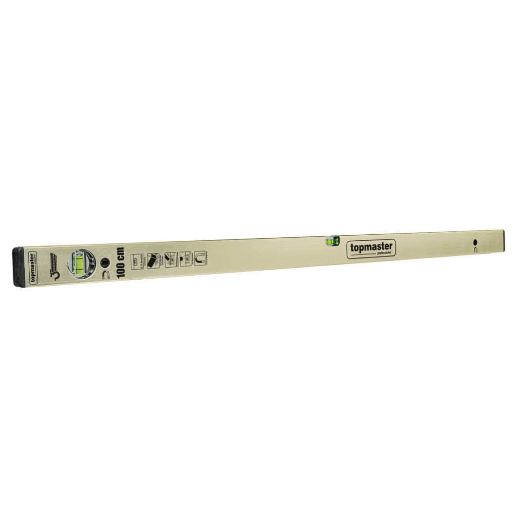 Нивелир алуминиев с магнит трето поколение 1000mm Topmaster Professional – Top Master Pro – снимка 1