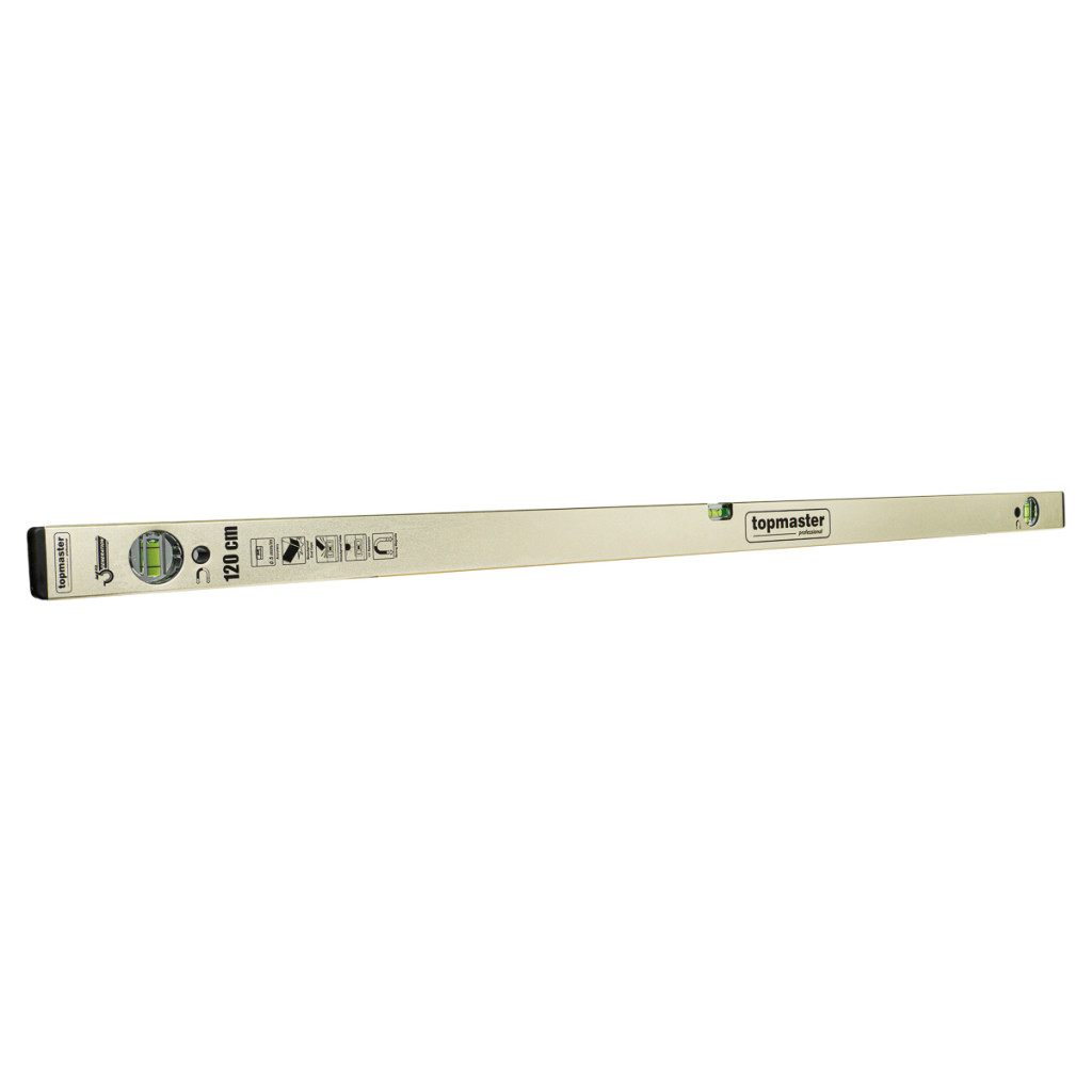 Нивелир алуминиев с магнит трето поколение 1200mm Topmaster Professional – Top Master Pro – снимка 1