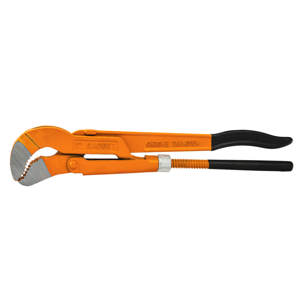 Ключ тръбен двойно рамо 1" с челюсти "S" 45° GADGET – Gadget – снимка 1