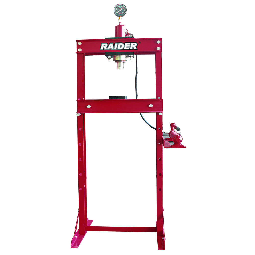 Преса хидравлична 20t с манометър RAIDER RD-HP04