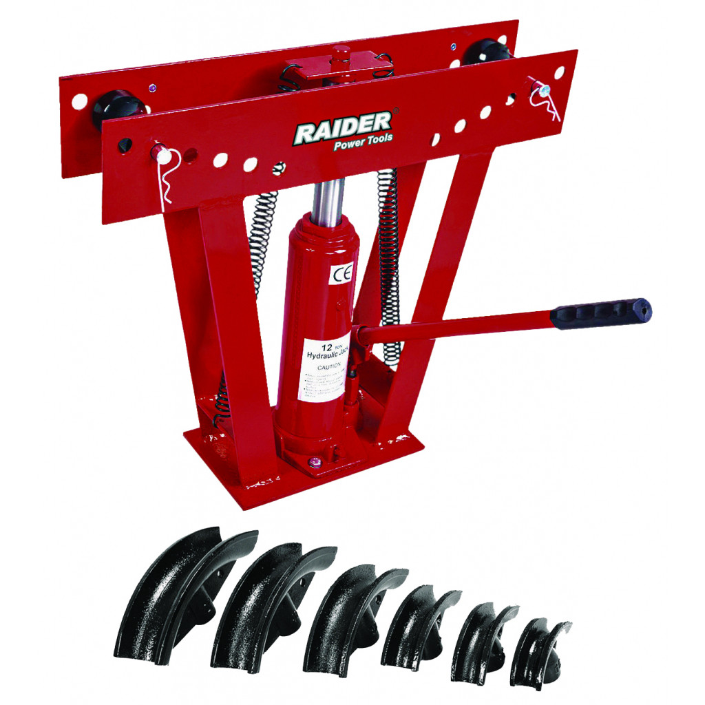 Тръбогиб хидравличен 12t 1/2"-2" RAIDER RD-HPB01