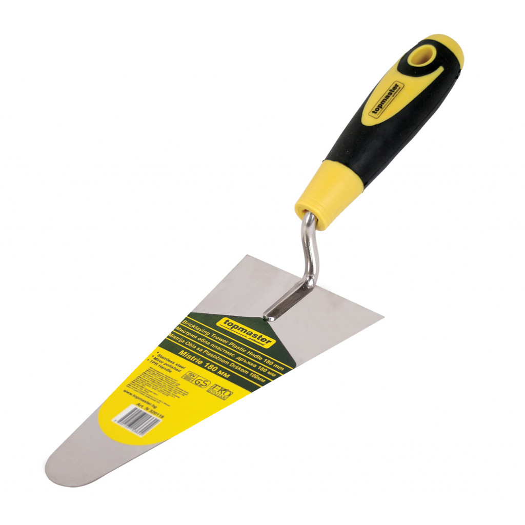 Мистрия пластмасова обла дръжка 180mm Topmaster Professional