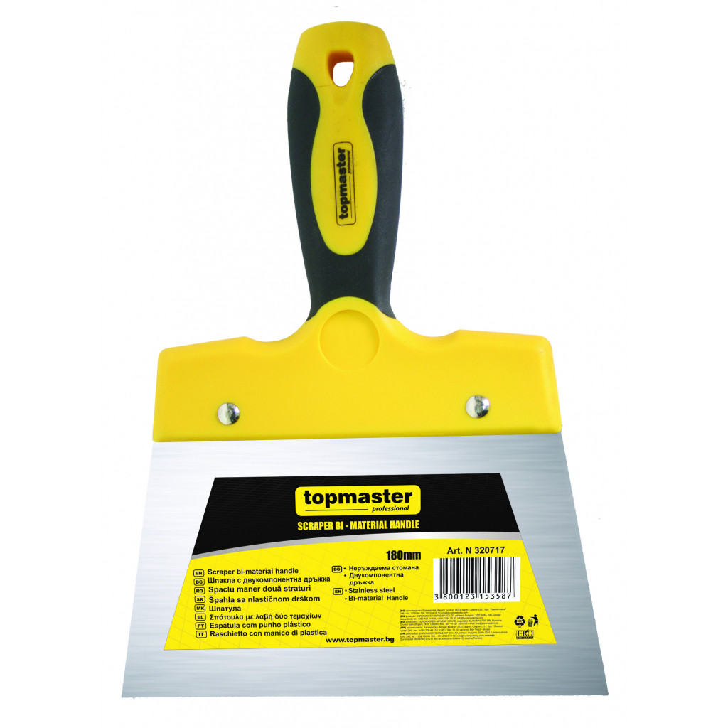Шпакла пластмасова дръжка 200mm Topmaster Professional – Top Master Pro – снимка 1