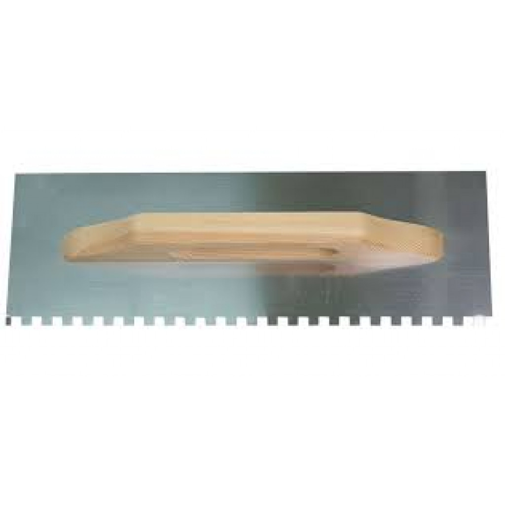 Маламашка дървена дръжка 380x130mm с гребен TopStrong – Top Strong – снимка 1