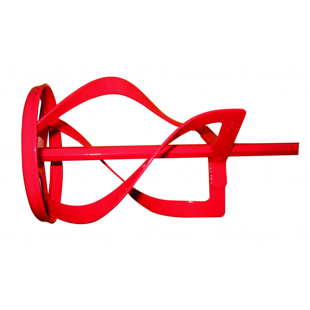 Бъркалка с плоска спирала ø120x600xHEX 10mm – Raider Power Tools – снимка 1