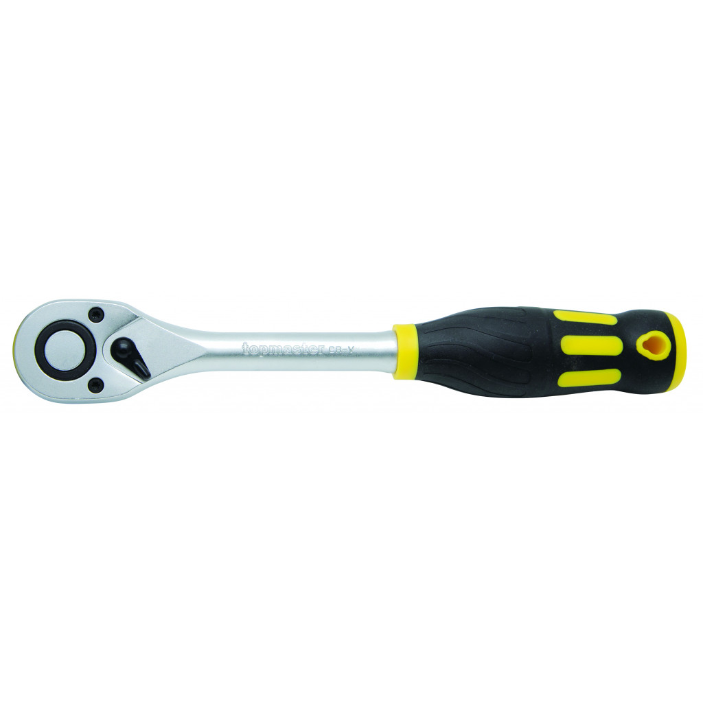 Тресчотка усилена 1/4"х145mm 72з. Topmaster Professional – Top Master Pro – снимка 1