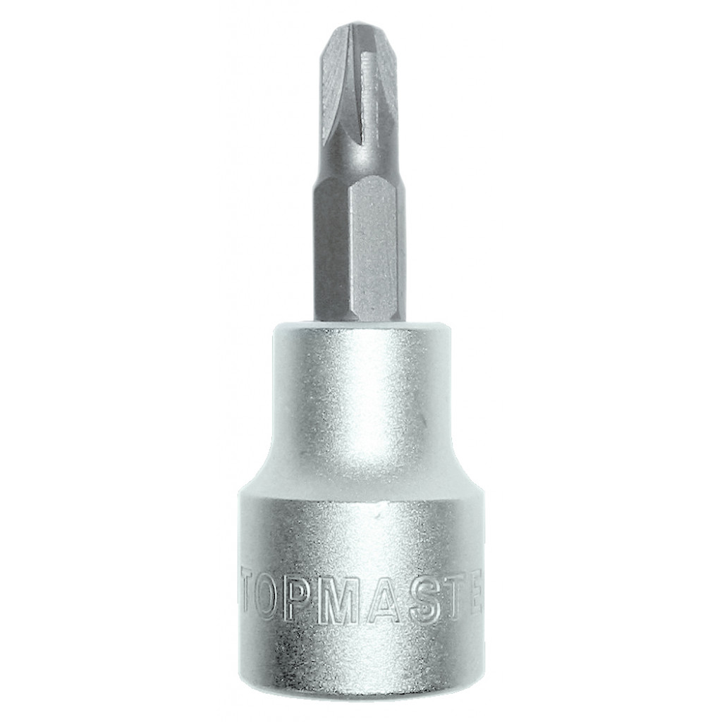 Вложка 1/4" с накр. звезда PZ1x37mm CR-V Topmaster Professional – Top Master Pro – снимка 1