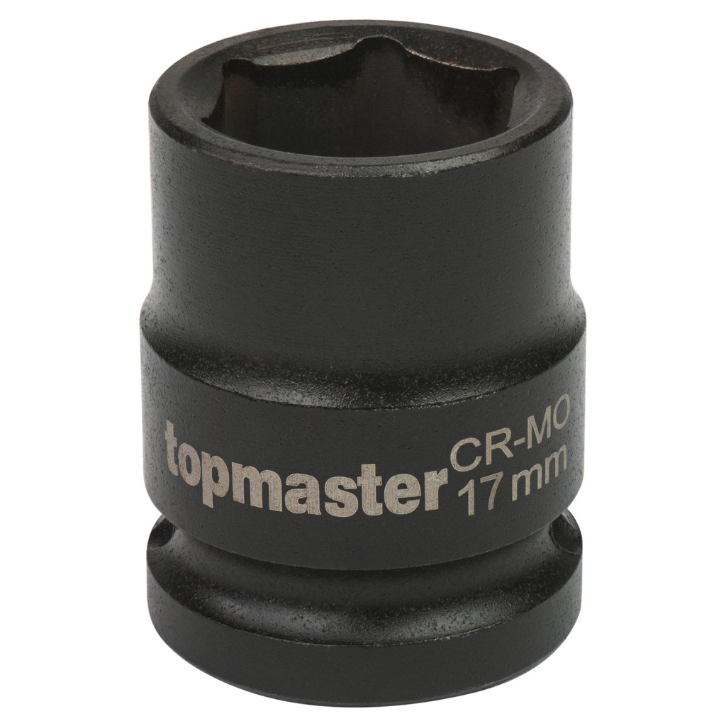 Вложка ударна 6 стенна 1/2"х17mm Topmaster Professional – Top Master Pro – снимка 1