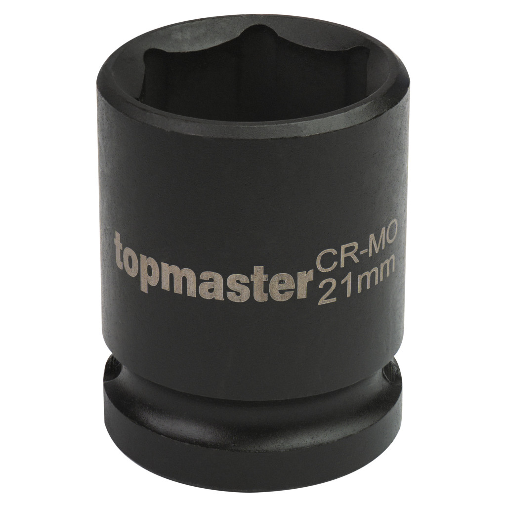 Вложка ударна 6 стенна 1/2"х21mm Topmaster Professional – Top Master Pro – снимка 1