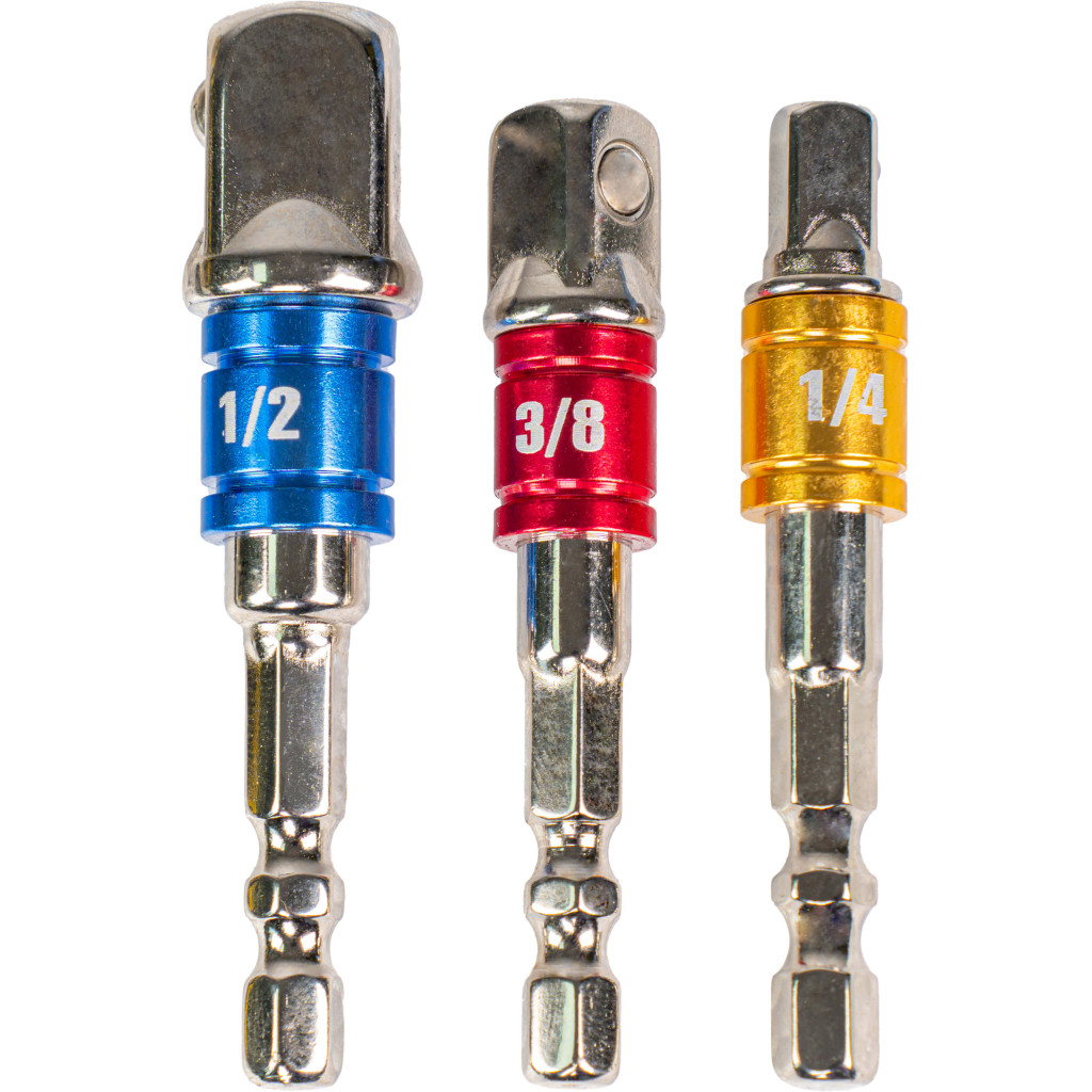 Комплект адаптери за вложки 1/4", 3/8", 1/2" Topmaster Professional – Top Master Pro – снимка 1