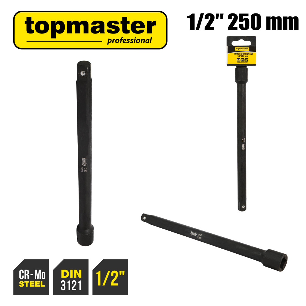 Удължение ударно 1/2" х 250 mm TMP – Top Master Pro – снимка 1