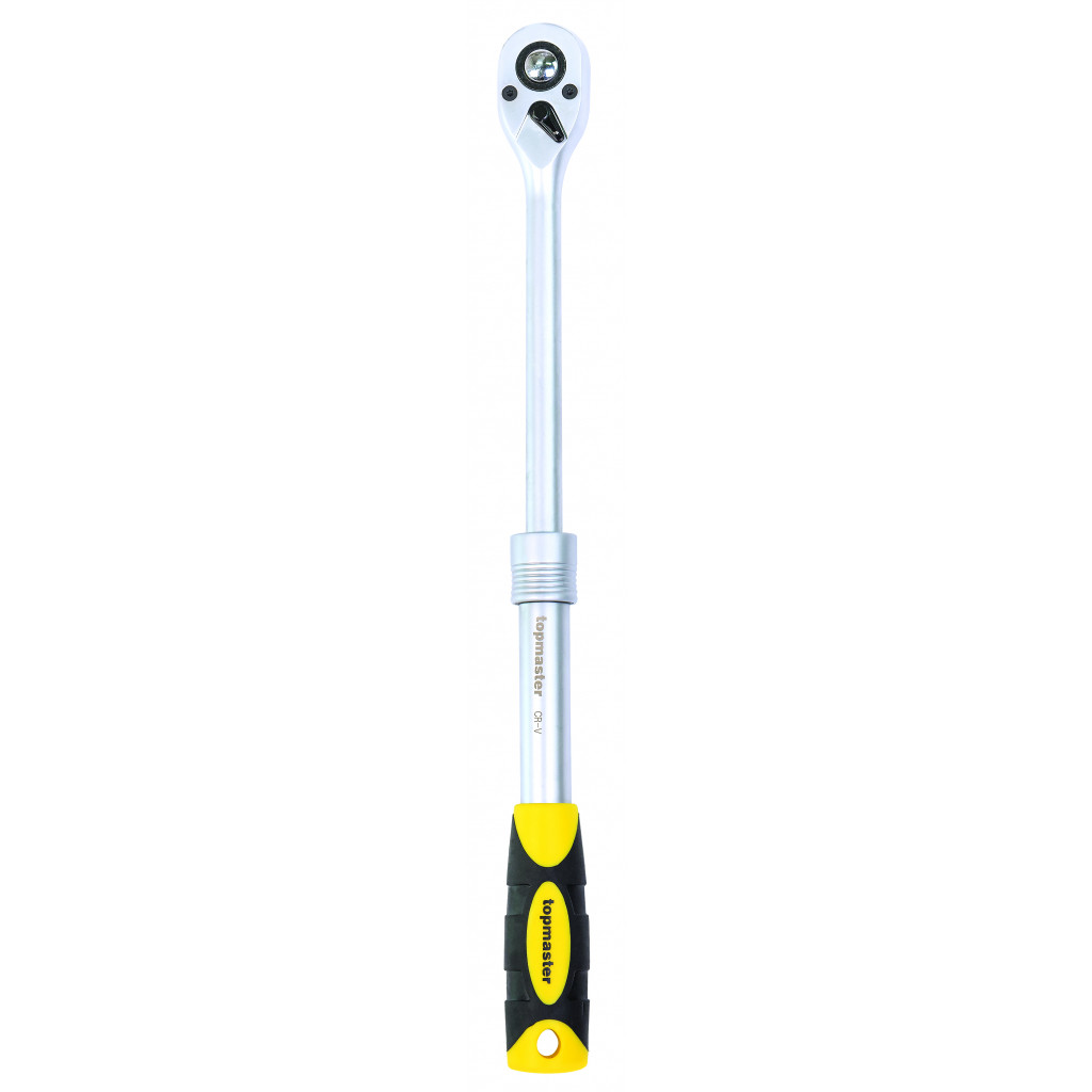 Тресчотка с телескопична дръжка 3/8" 72 зъба Topmaster Professional – Top Master Pro – снимка 1