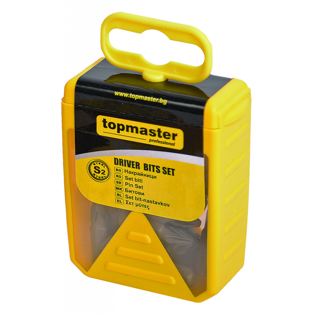 Накрайници 25mm комплект 10бр. PZ2 Topmaster Professional – Top Master Pro – снимка 1