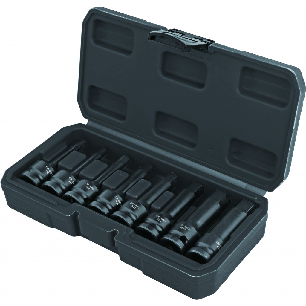 Накрайници вложки к-т 8 pcs H6-H19 CR-Mo Topmaster Professional – Top Master Pro – снимка 1