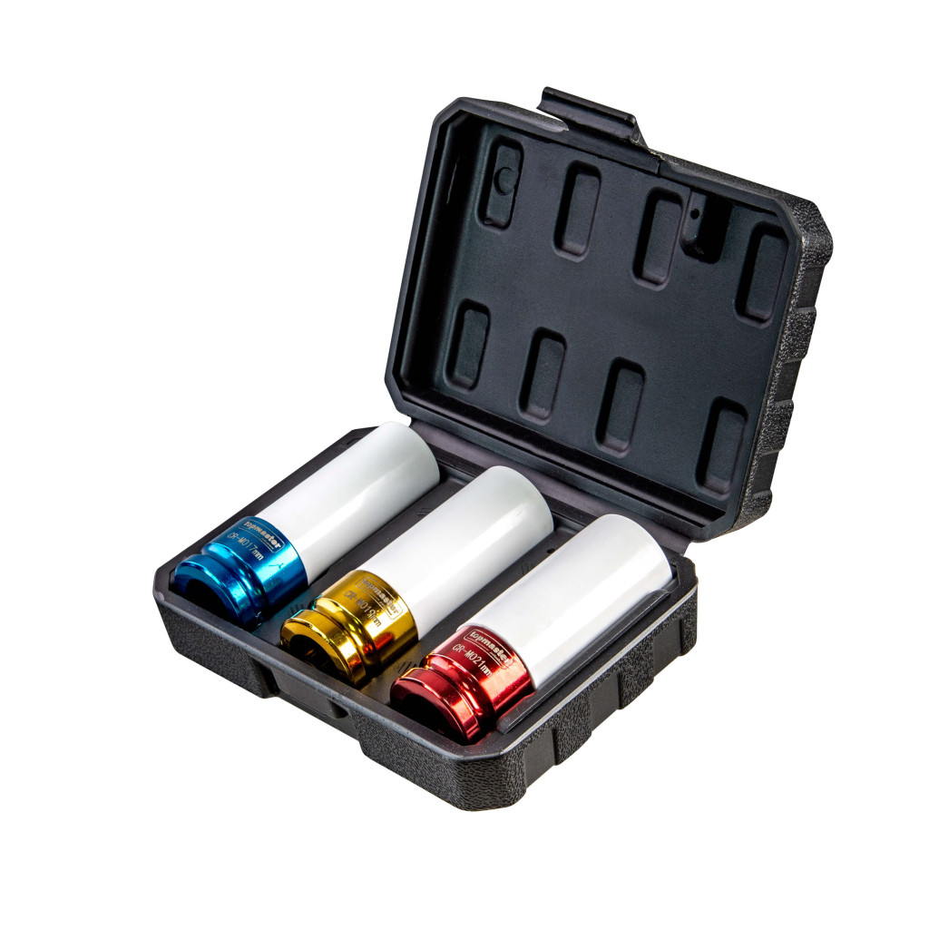 Комплект ударни вложки за лети джанти 17, 19, 21мм 1/2" Topmaster Professional – Top Master Pro – снимка 1